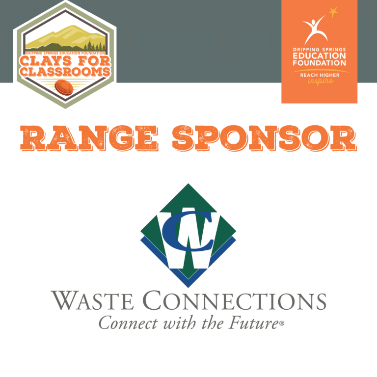 Waste Connections range sponsor for Clays for Classrooms DSEF event